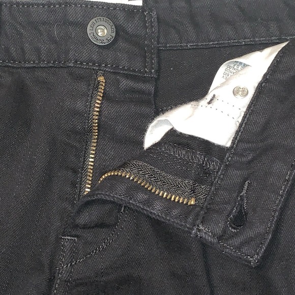 Levi's Demi Curve Skinny Jeans Women's Size 10 32W x 29.5L Black Mid-Rise - Picture 4 of 6